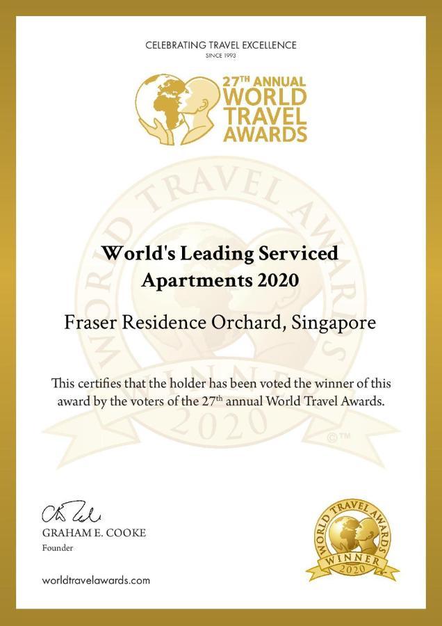 Fraser Residence Orchard Szingapúr Kültér fotó